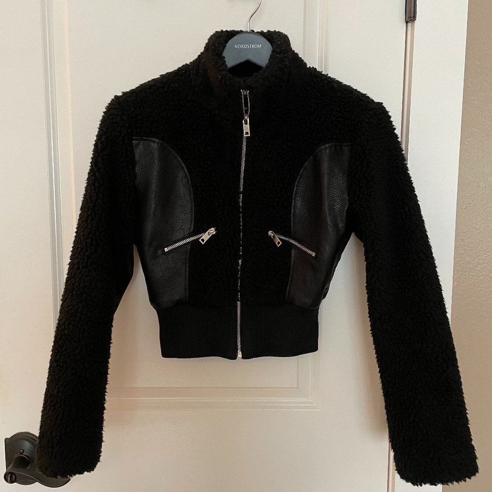 I.AM.GIA | Black Teddy Jacket